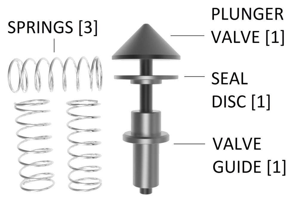 Plunger Style Repair Kits Baker Drill Pipe Float Valves